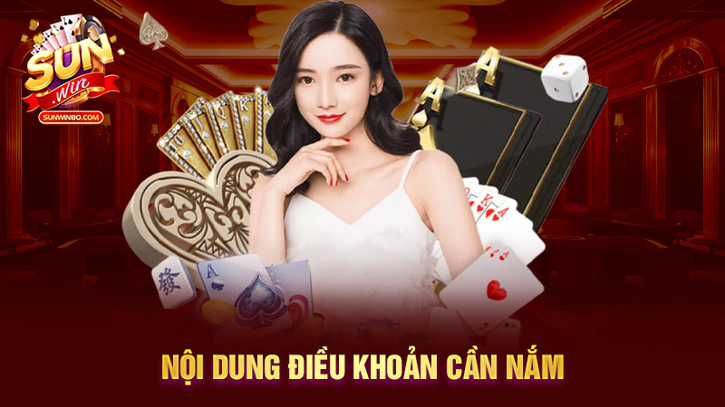 Nội dung điều khoản cần nắm
